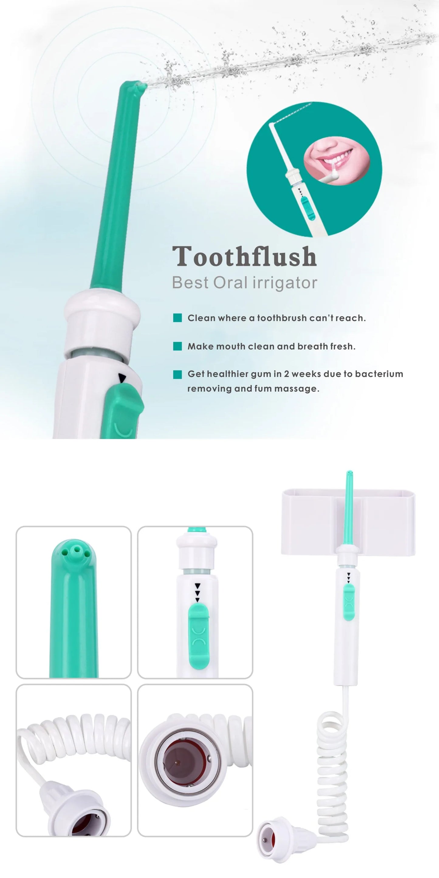 Faucet Water Flosser Oral Irrigator