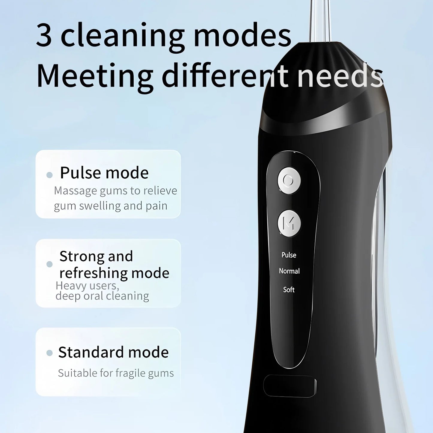 Cordless Water Flosser F18 – Rechargeable