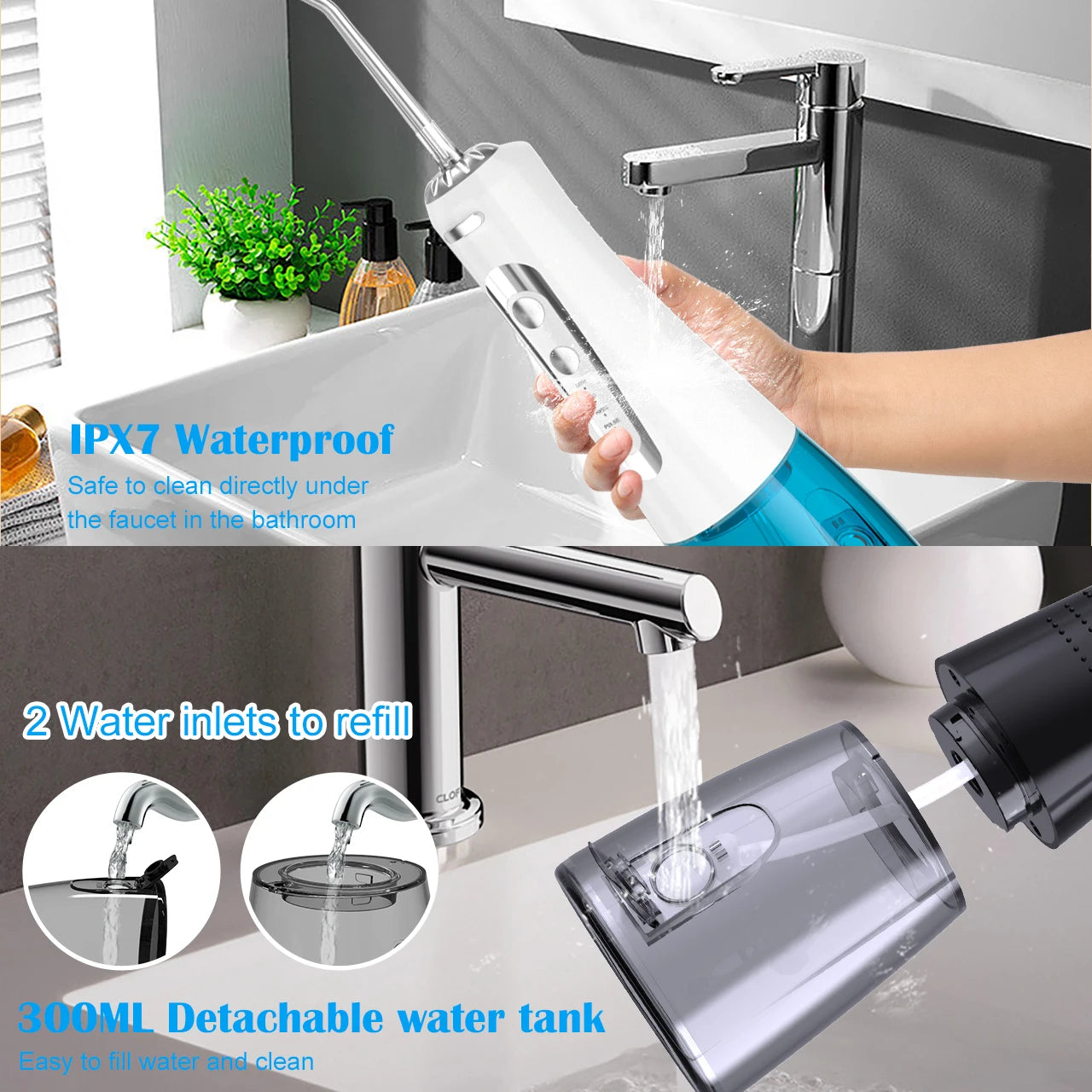 Baolijie GS106 Portable Water Flosser 300ml