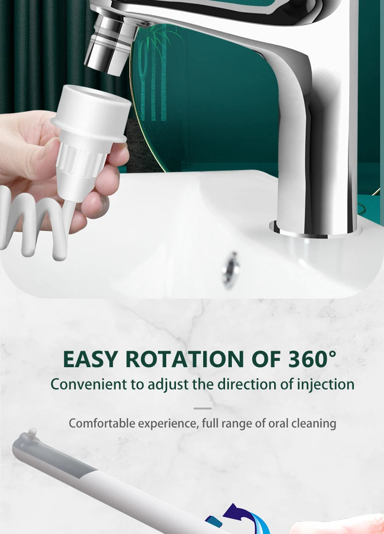 Faucet Oral Irrigator Dental Pick