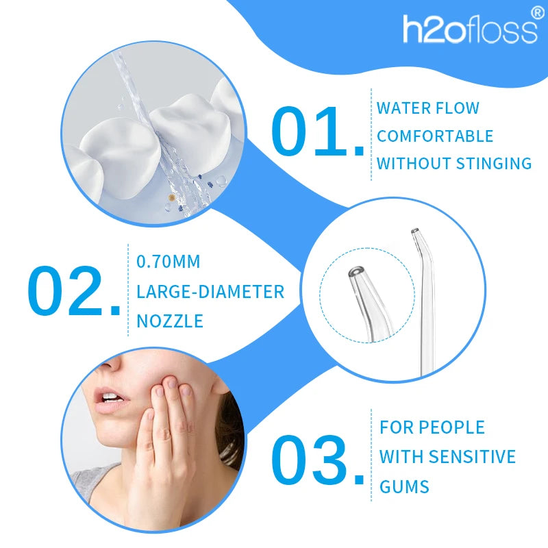 H2ofloss 300ml Water Flosser – 5 Modes