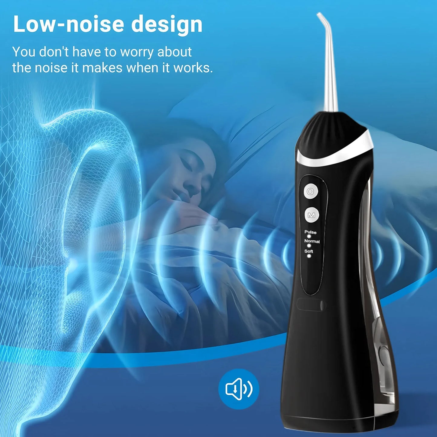 Cordless Water Flosser F18 – Rechargeable