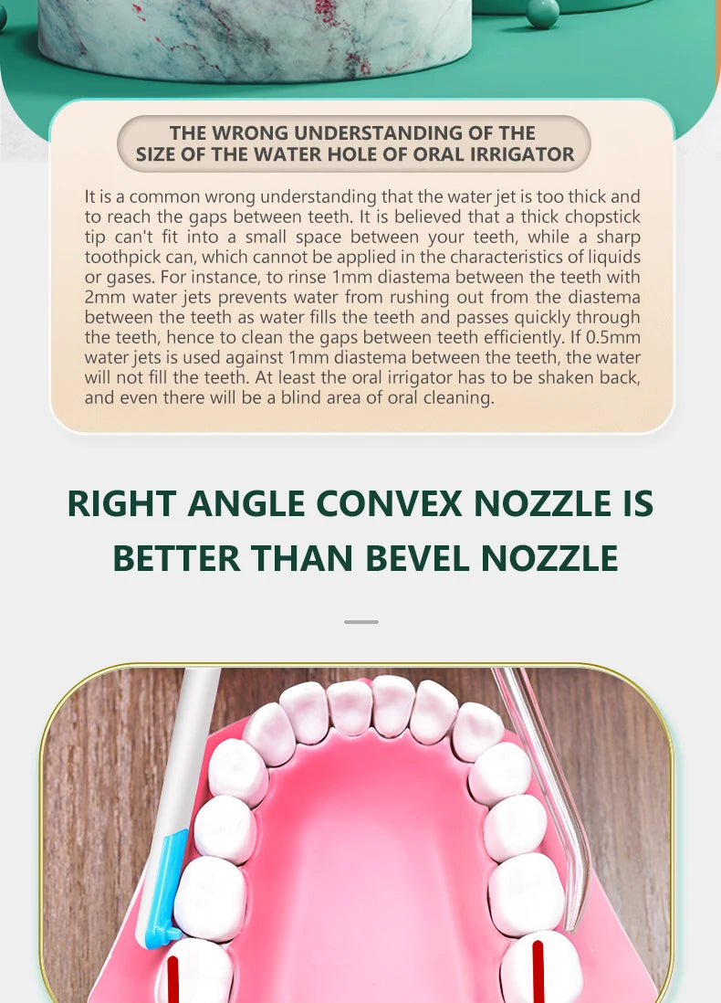 Faucet Oral Irrigator Dental Pick