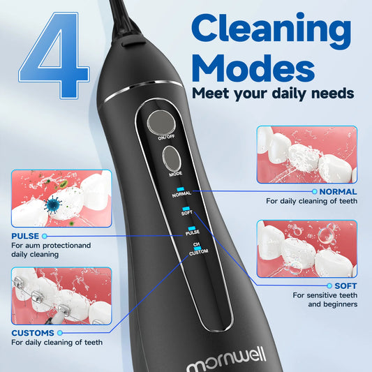 Cordless Water Flosser F18 – 3 Modes