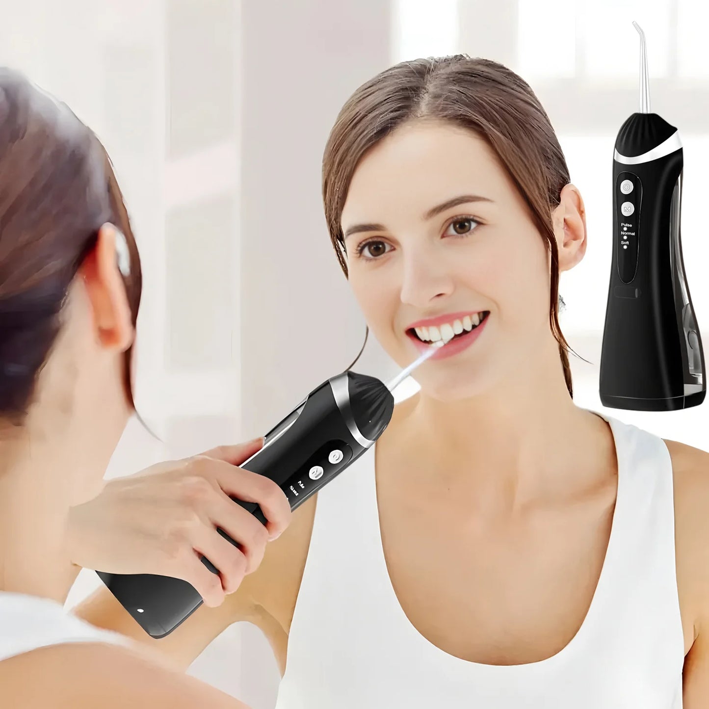 Cordless Water Flosser F18 – Rechargeable