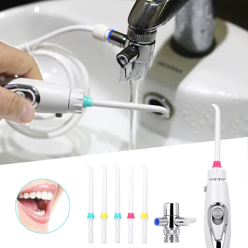 Faucet Dental Flosser – Portable Water Jet