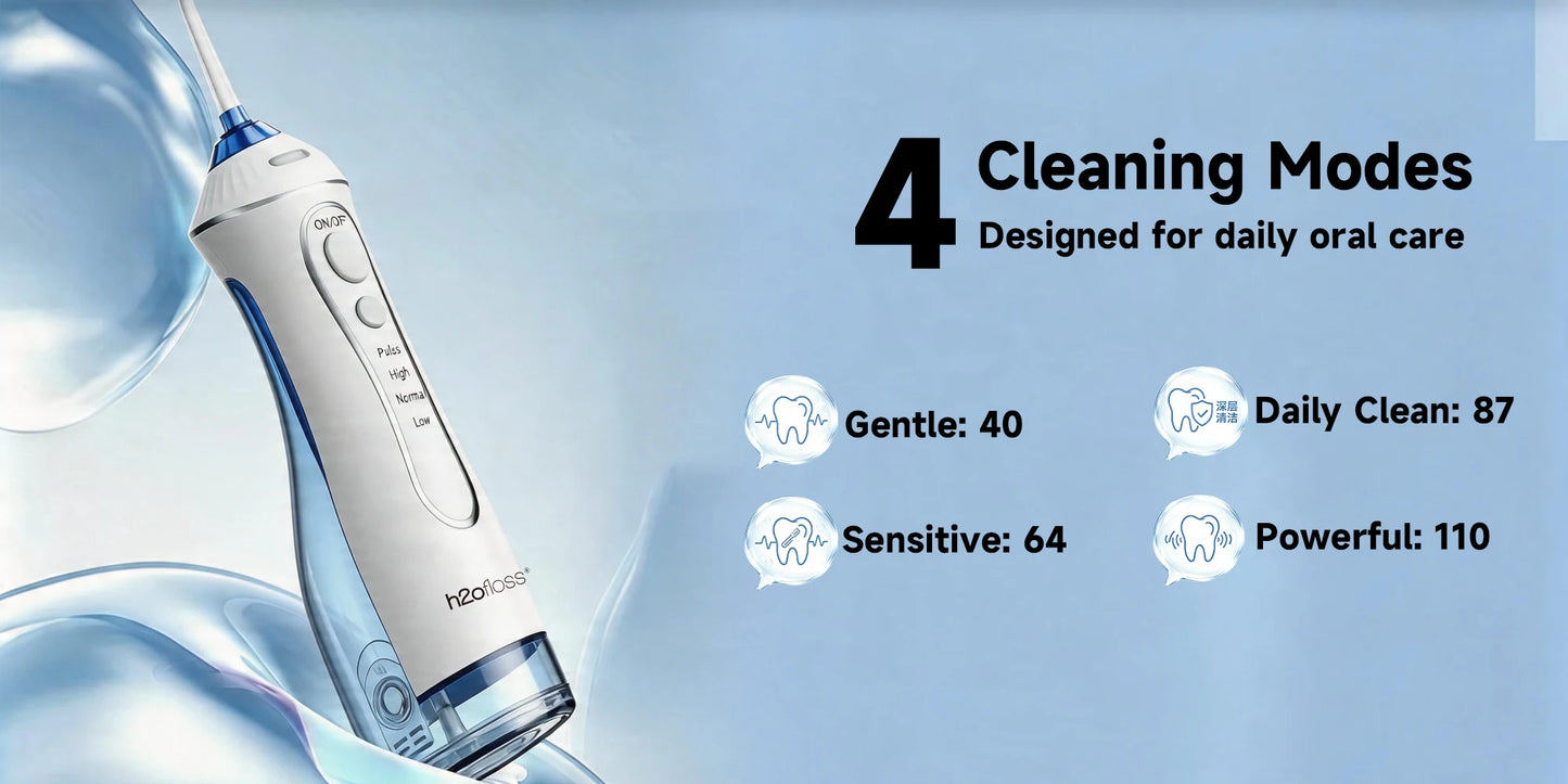 H2ofloss 300ml Water Flosser – 5 Modes
