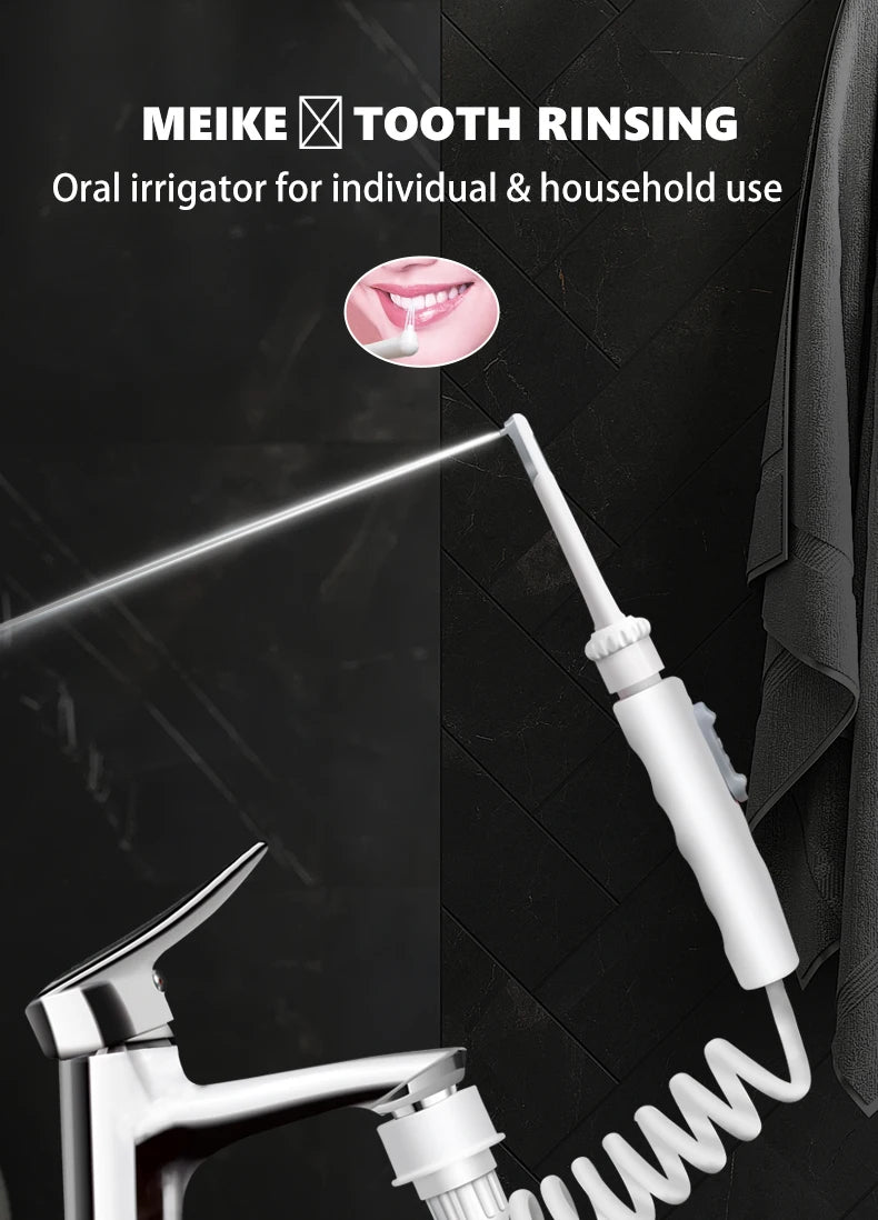 Faucet Oral Irrigator Dental Pick