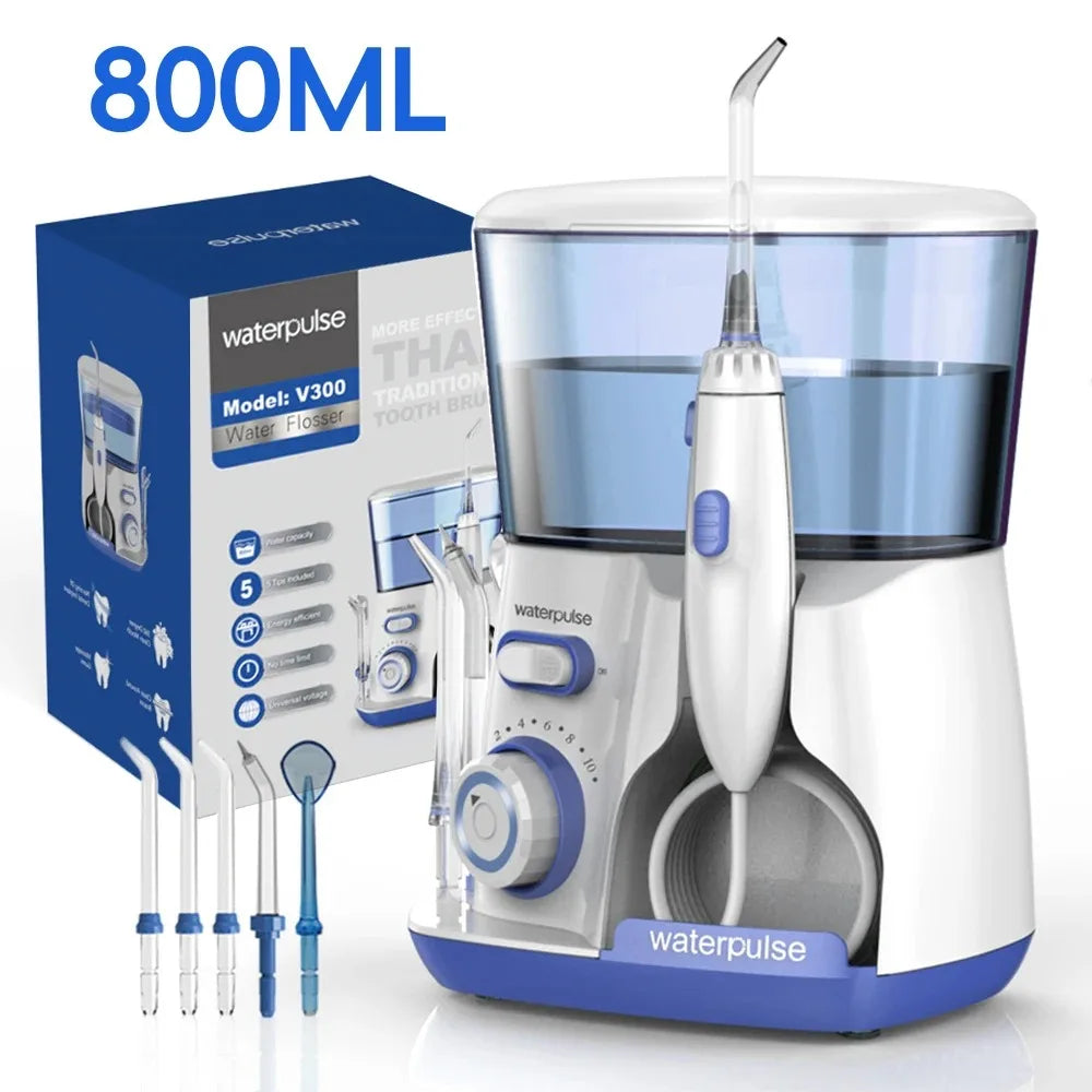 Oral Irrigator 800ml with 5 Tips