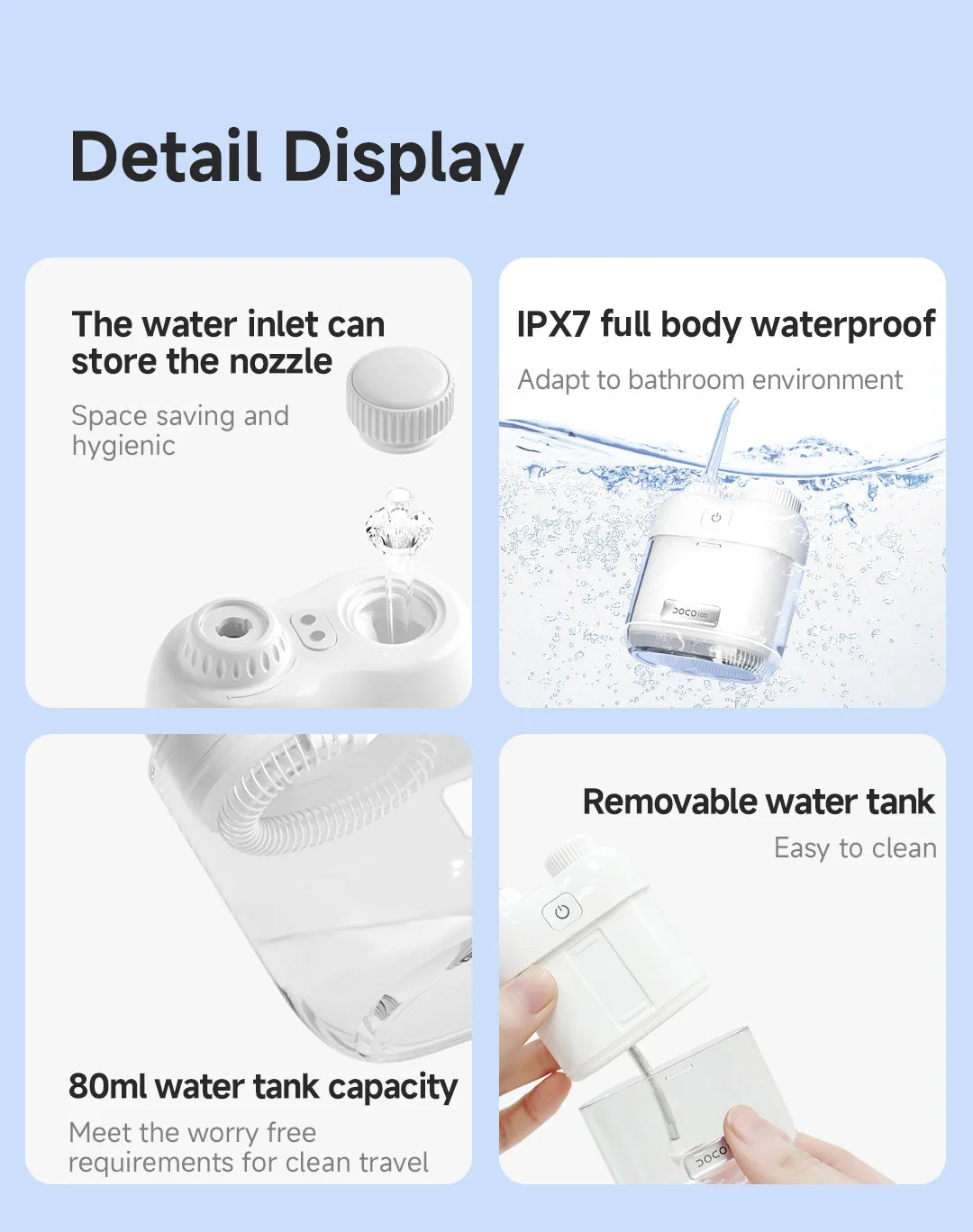 Dental Water Jet Mouth Washing Machine