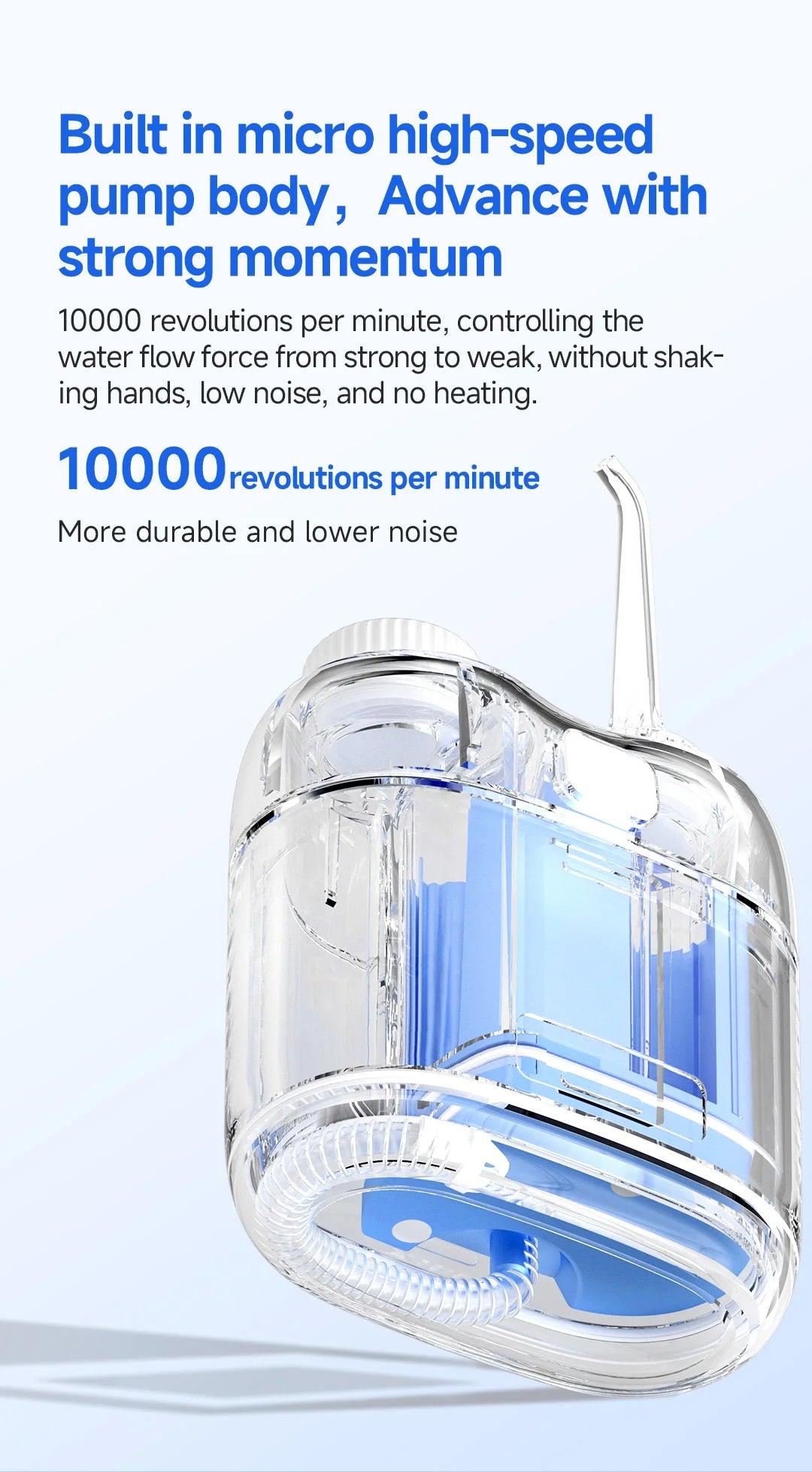 Dental Water Jet Mouth Washing Machine