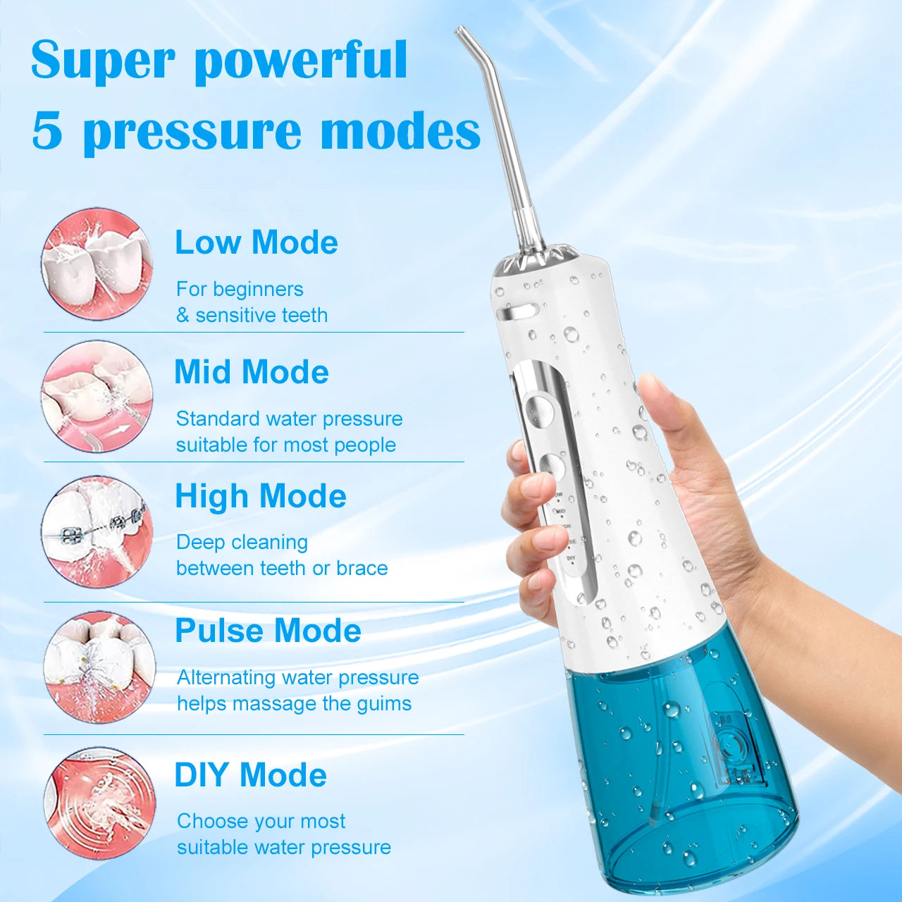 Baolijie GS106 Portable Water Flosser 300ml