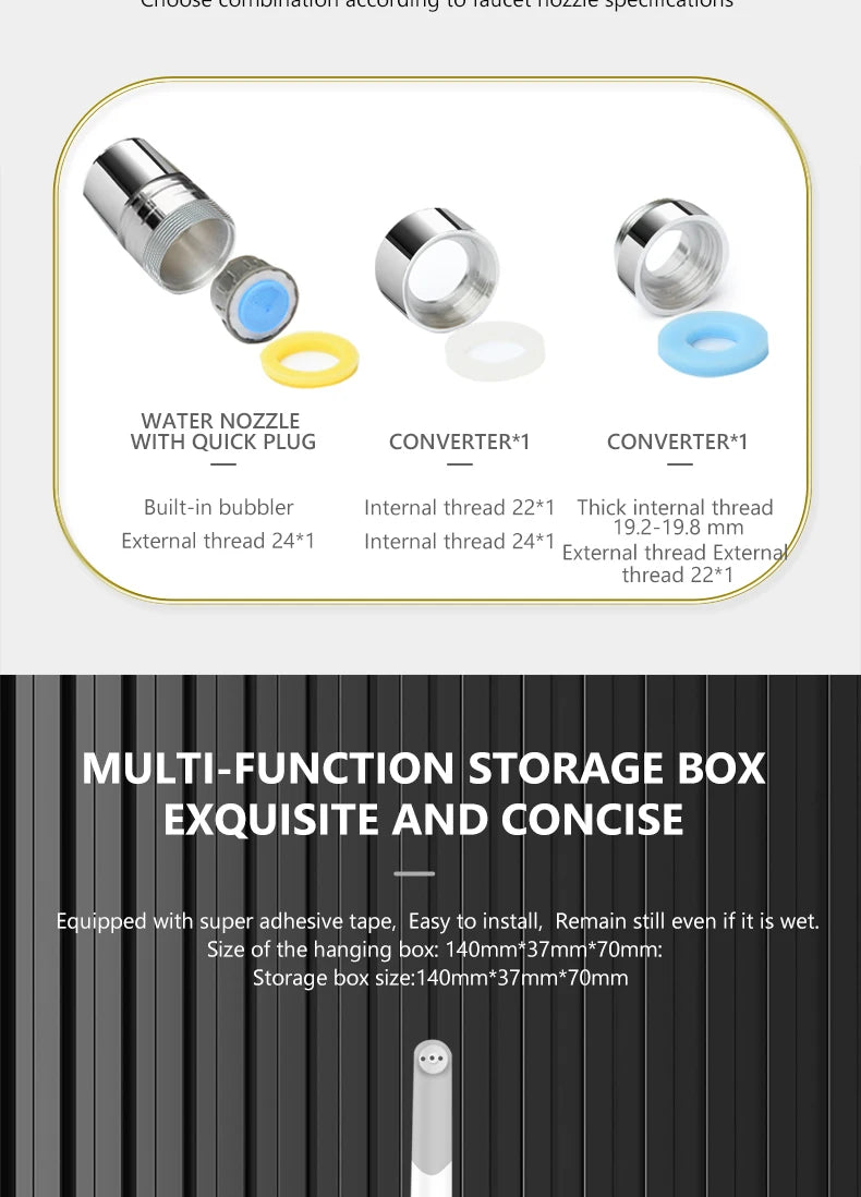 Faucet Oral Irrigator Dental Pick