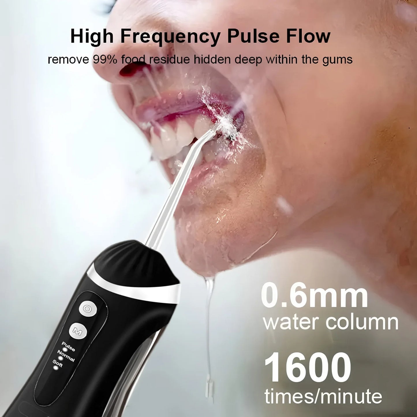 Cordless Water Flosser F18 – Rechargeable