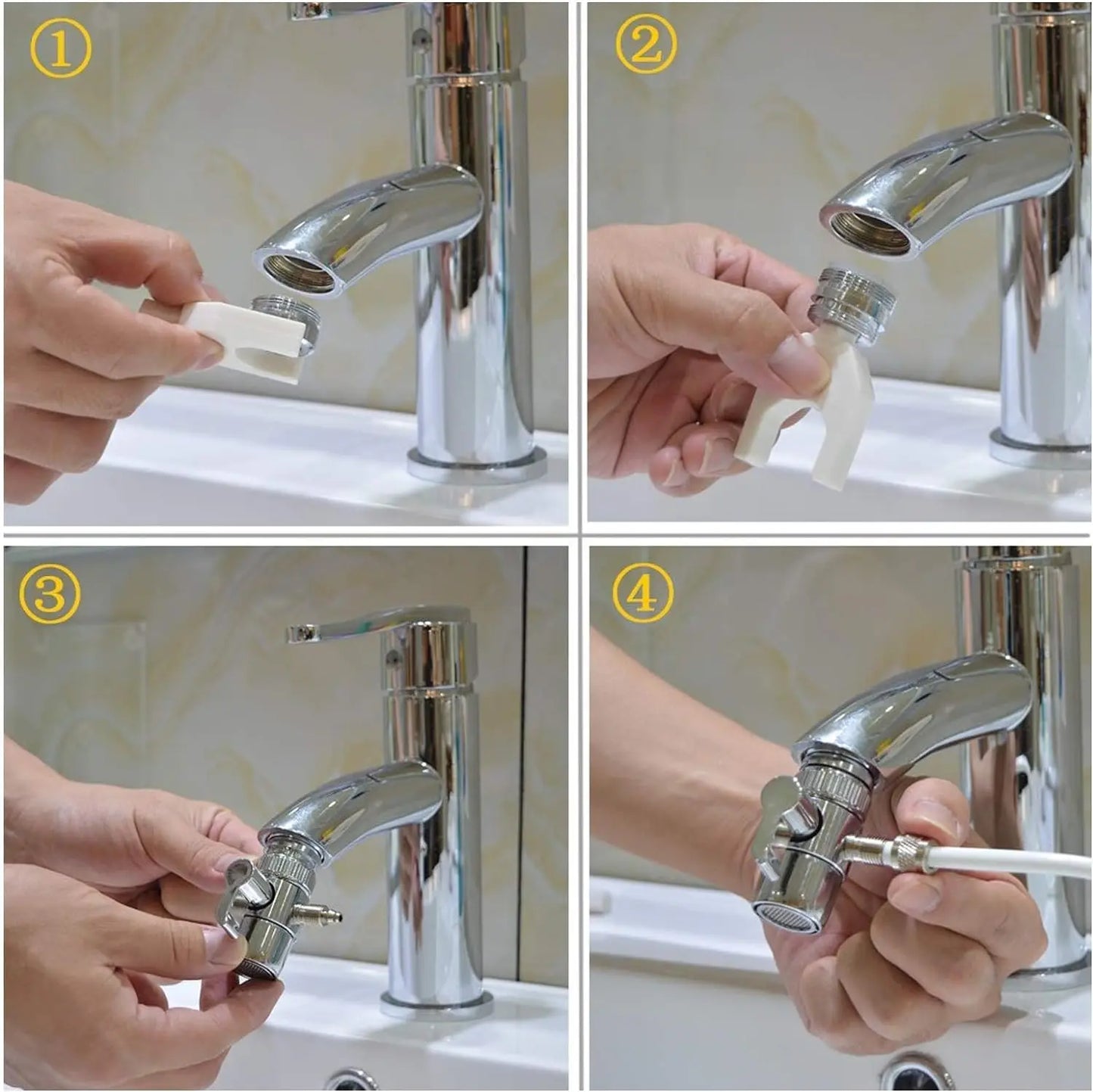 Faucet Dental Flosser – Portable Water Jet