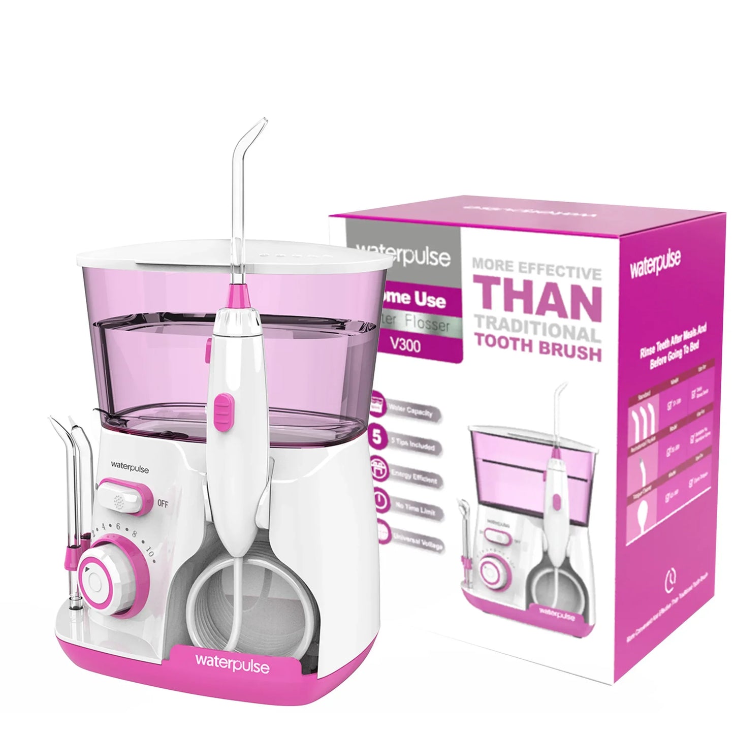 High-Pressure Oral Irrigator 800ml – EU Plug