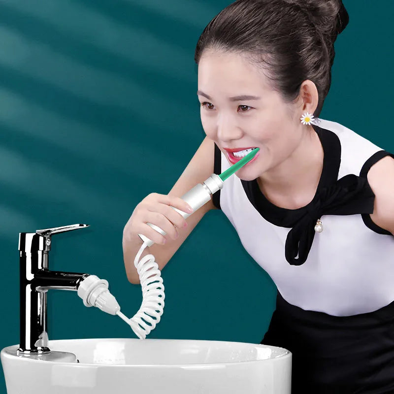 Portable Faucet Dental Water Flosser