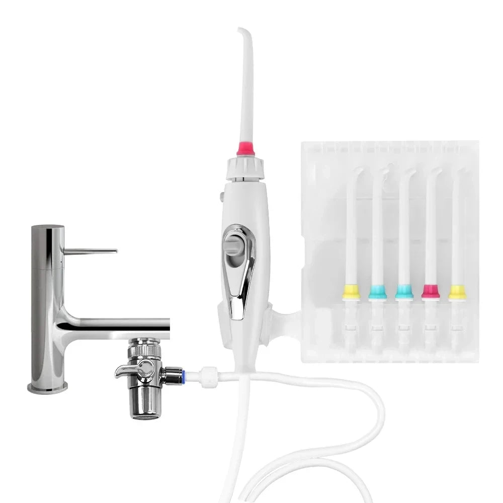 Faucet Dental Flosser – Portable Water Jet