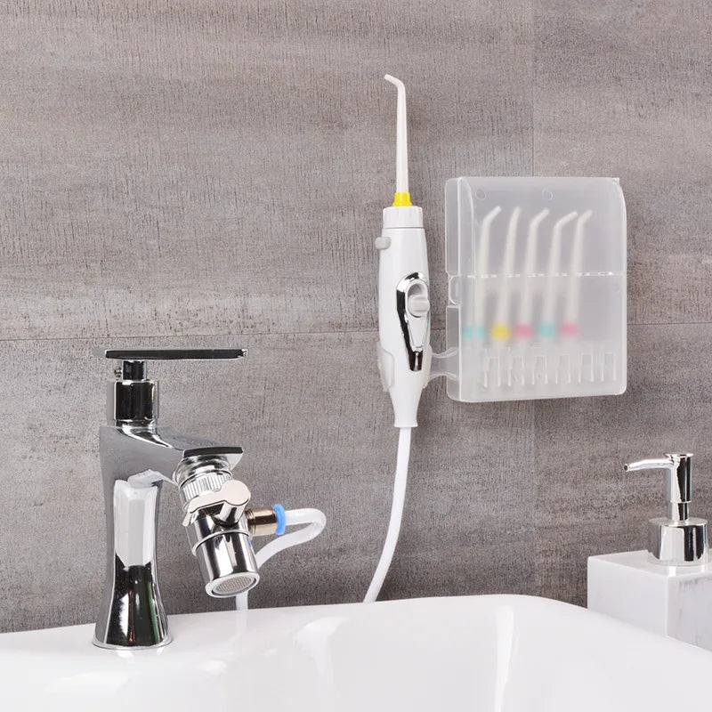 Faucet Dental Flosser – Portable Water Jet