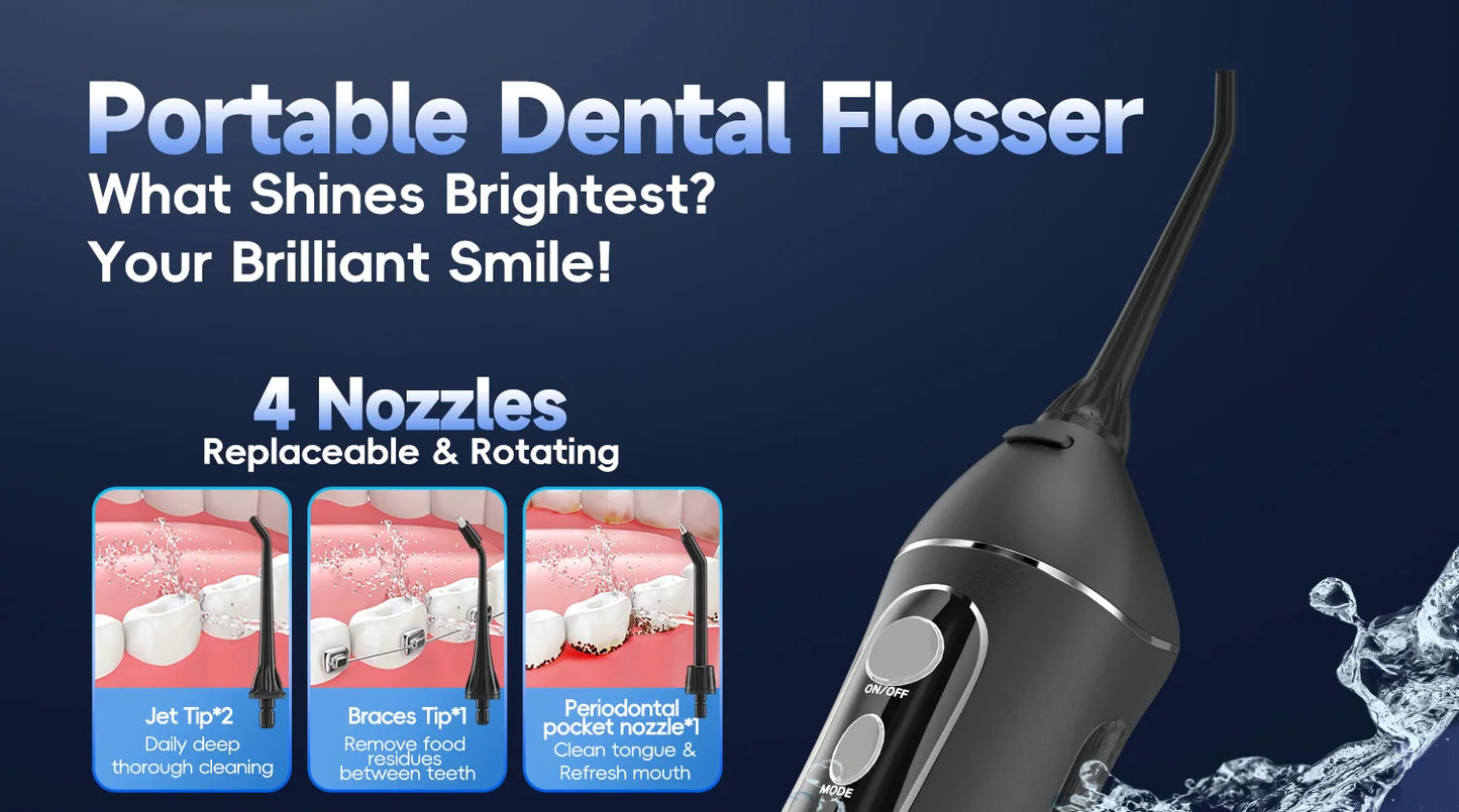 Cordless Water Flosser F18 – 3 Modes