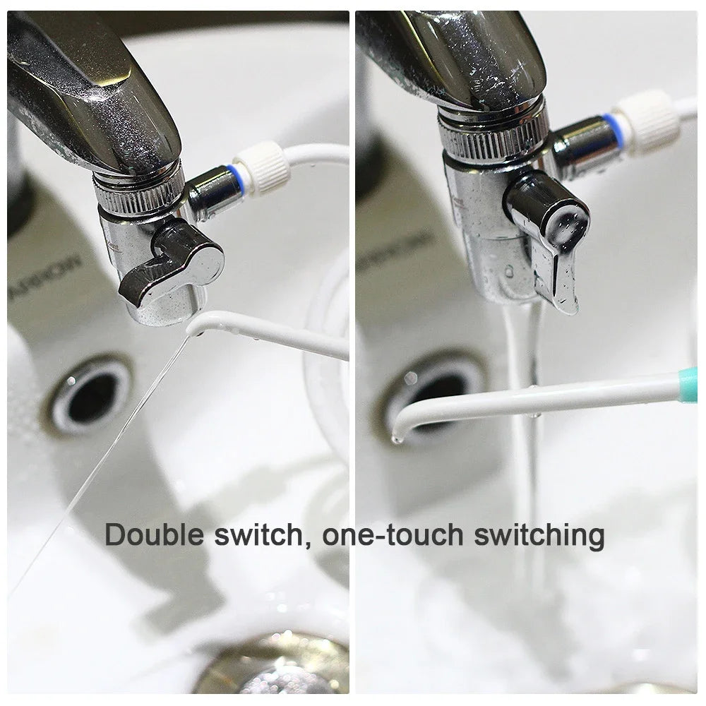 Faucet Dental Flosser – Portable Water Jet