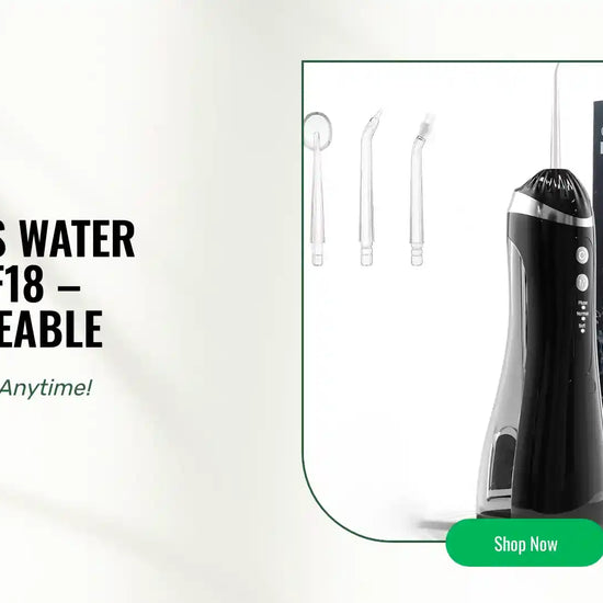 Cordless Water Flosser F18 &ndash; Rechargeable by@Outfy